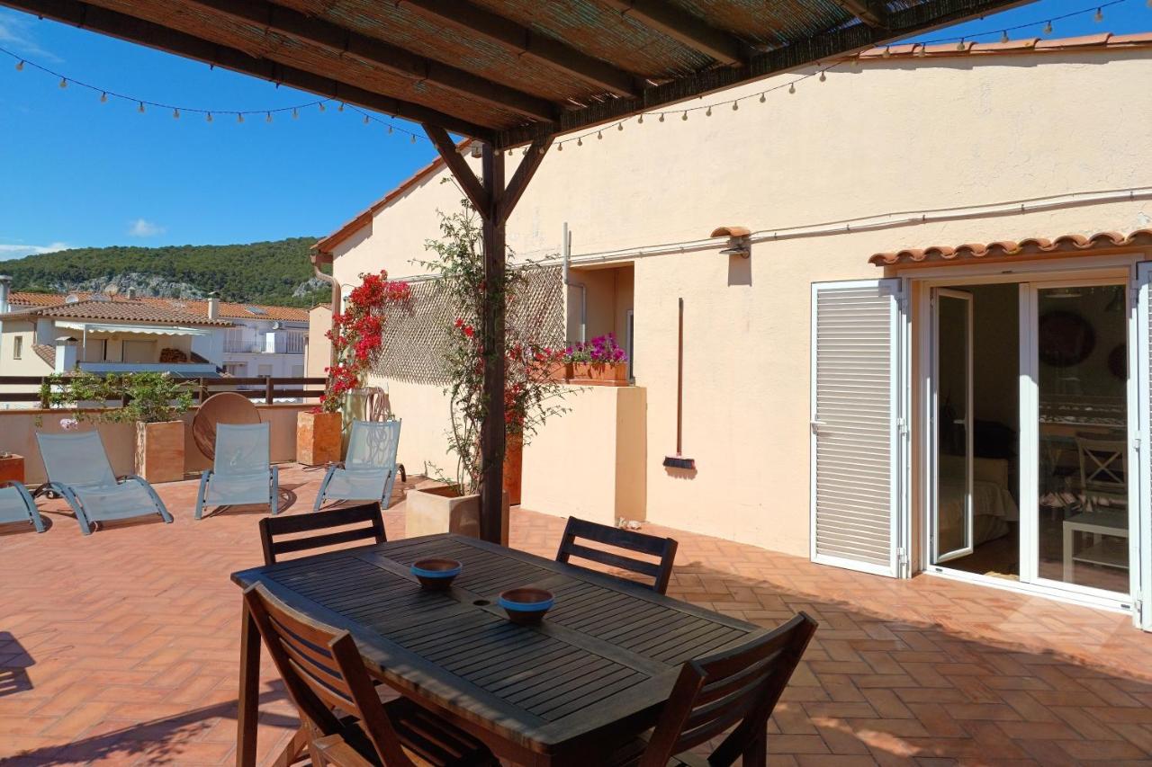Apartamento Seafront L'Estartit Roof Exterior foto