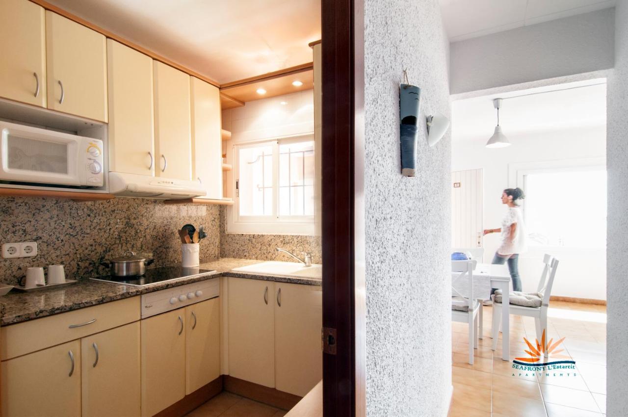 Apartamento Seafront L'Estartit Roof Exterior foto