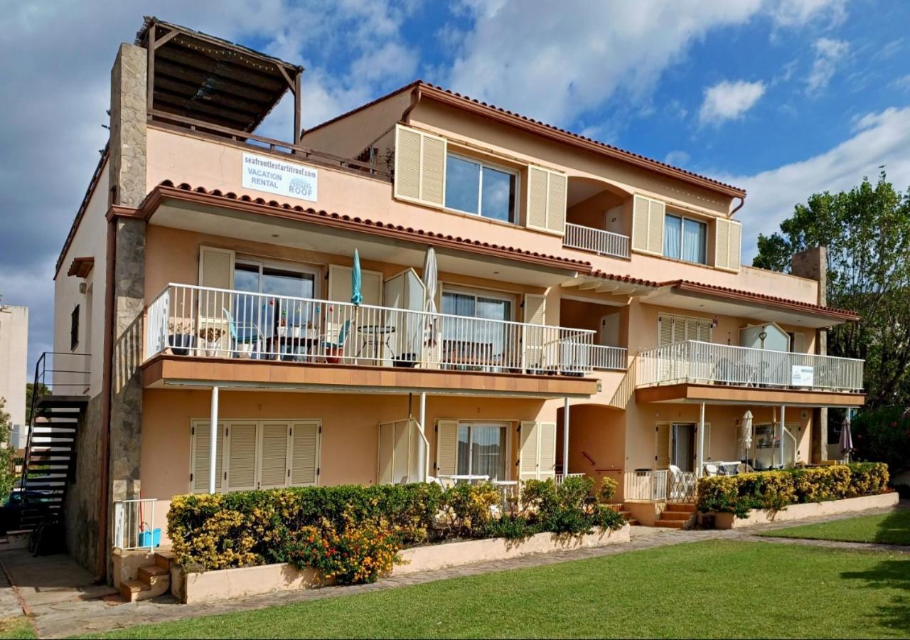 Apartamento Seafront L'Estartit Roof Exterior foto